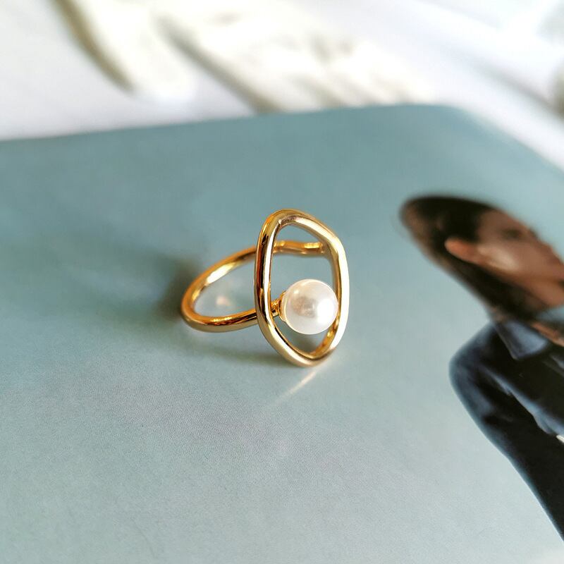 S925リング 指輪 ring パール