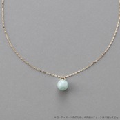 グリーンアップルが可愛い！ K10YG 翡翠アップルカット ペンダント A貨翡翠  jd_pt1182