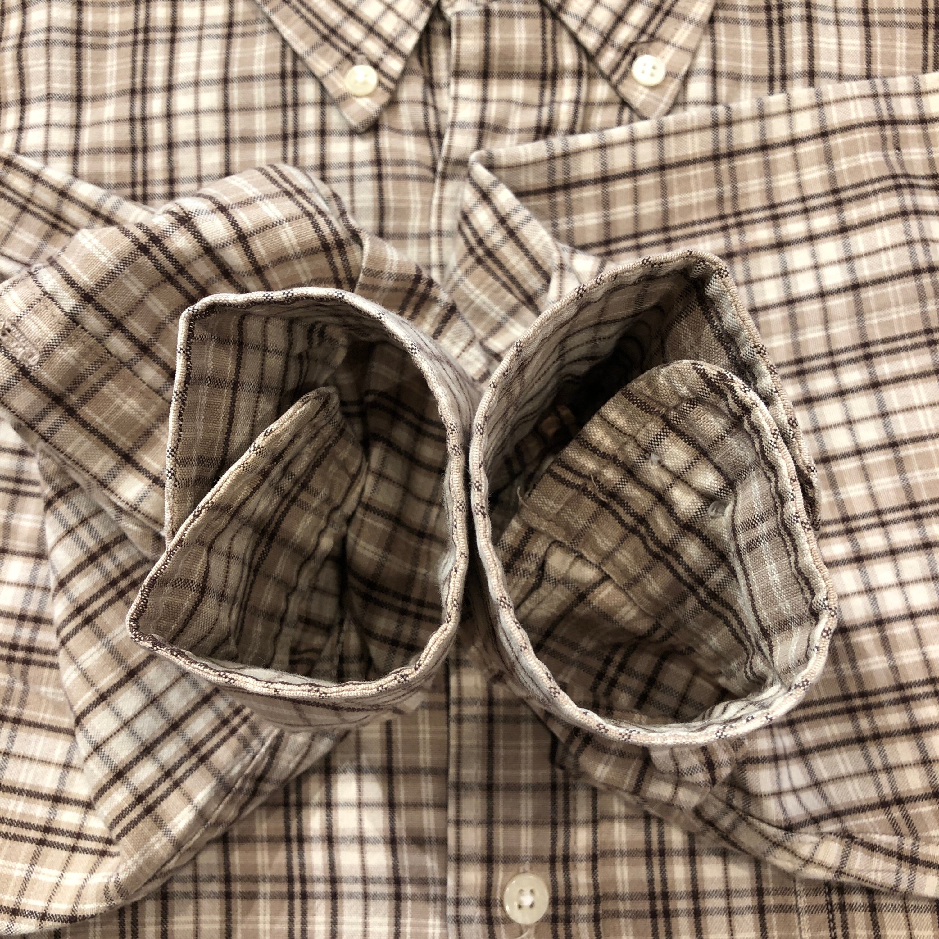 ST.JOHN'S BAY BROWN BD CHECK SHIRT | safarionline