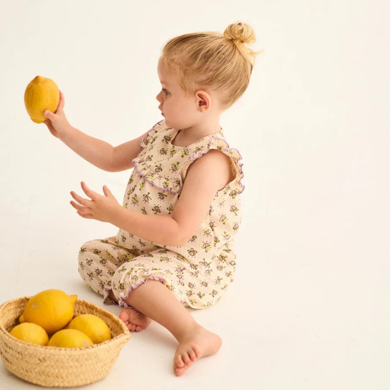 ＜COZMO＞Baby&Kids Pants Lina インディアン フラワー プリント パンツ - 6