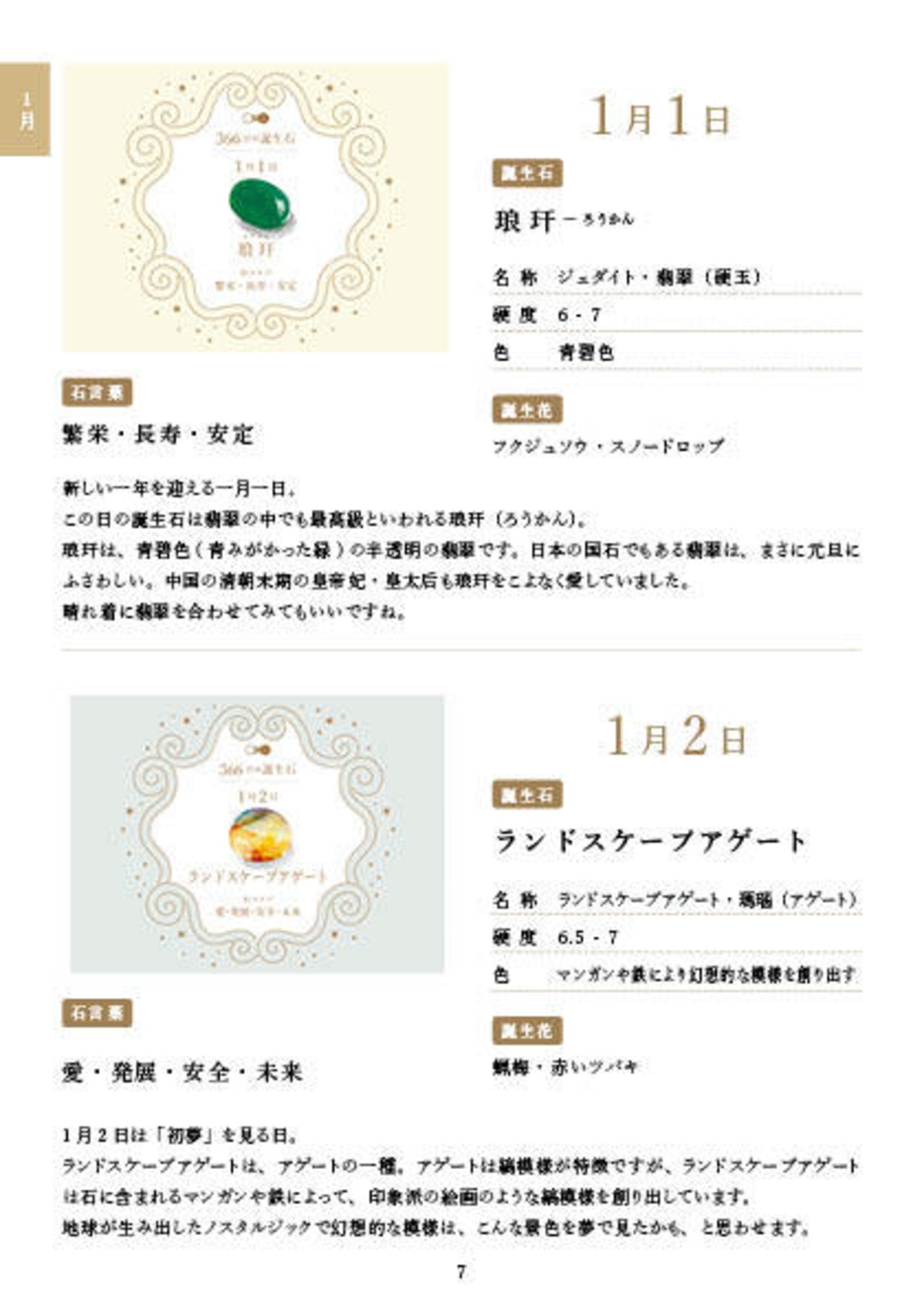 【デジタルブック】366日の誕生石〜石コトバ〜