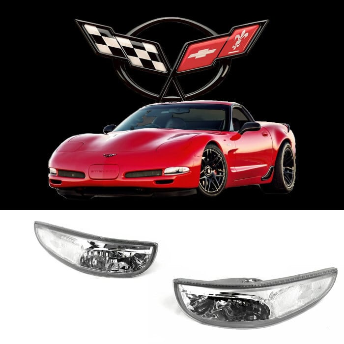 セット フロントバンパーライト 1997～2004 Chevrolet Corvette C5 シボレー コルベット | 車バイクのパーツ店  powered by BASE