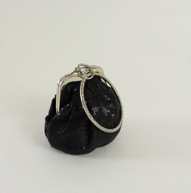 Vintage spangle ring bag