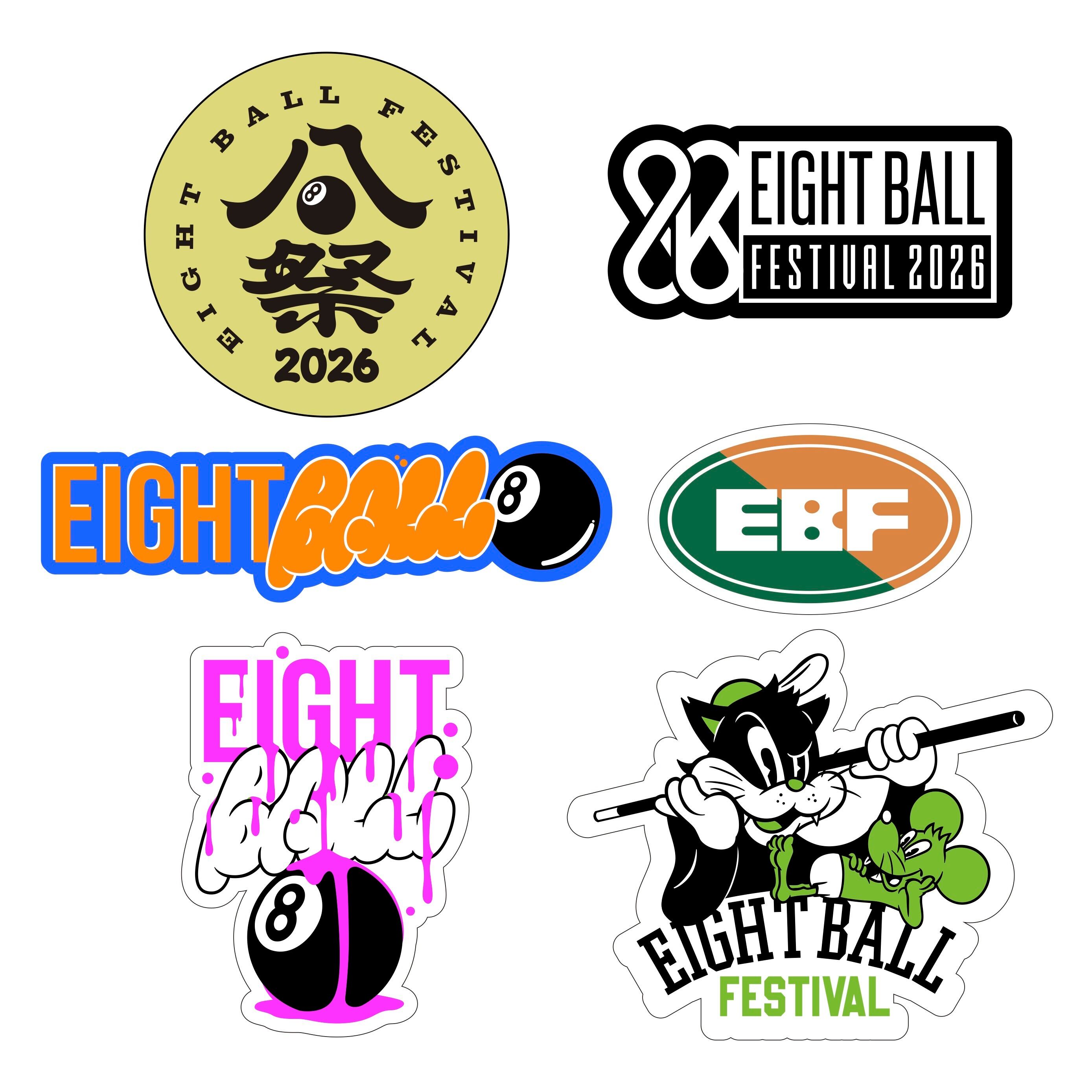 EIGHT BALL FESTIVAL 2026 supported by GROP』OFFICIAL GOODS