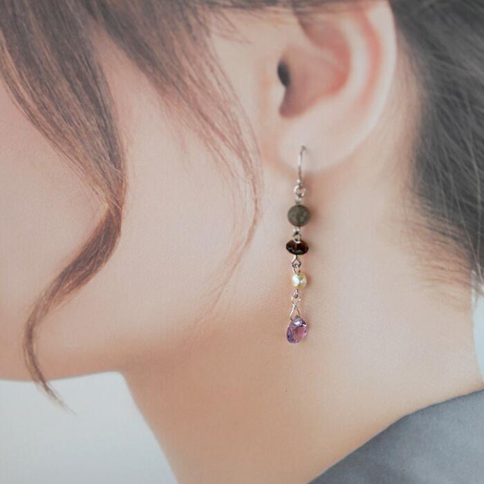 ビーズキット セレニティカラーズ・ピアス ( イヤリング ) キット