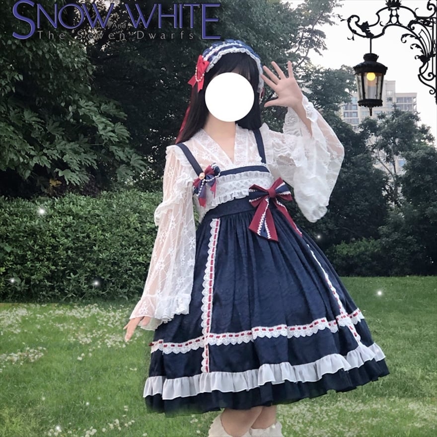 スイートロリ?タ JSK ジャンパースカート ハイウエスト リボン