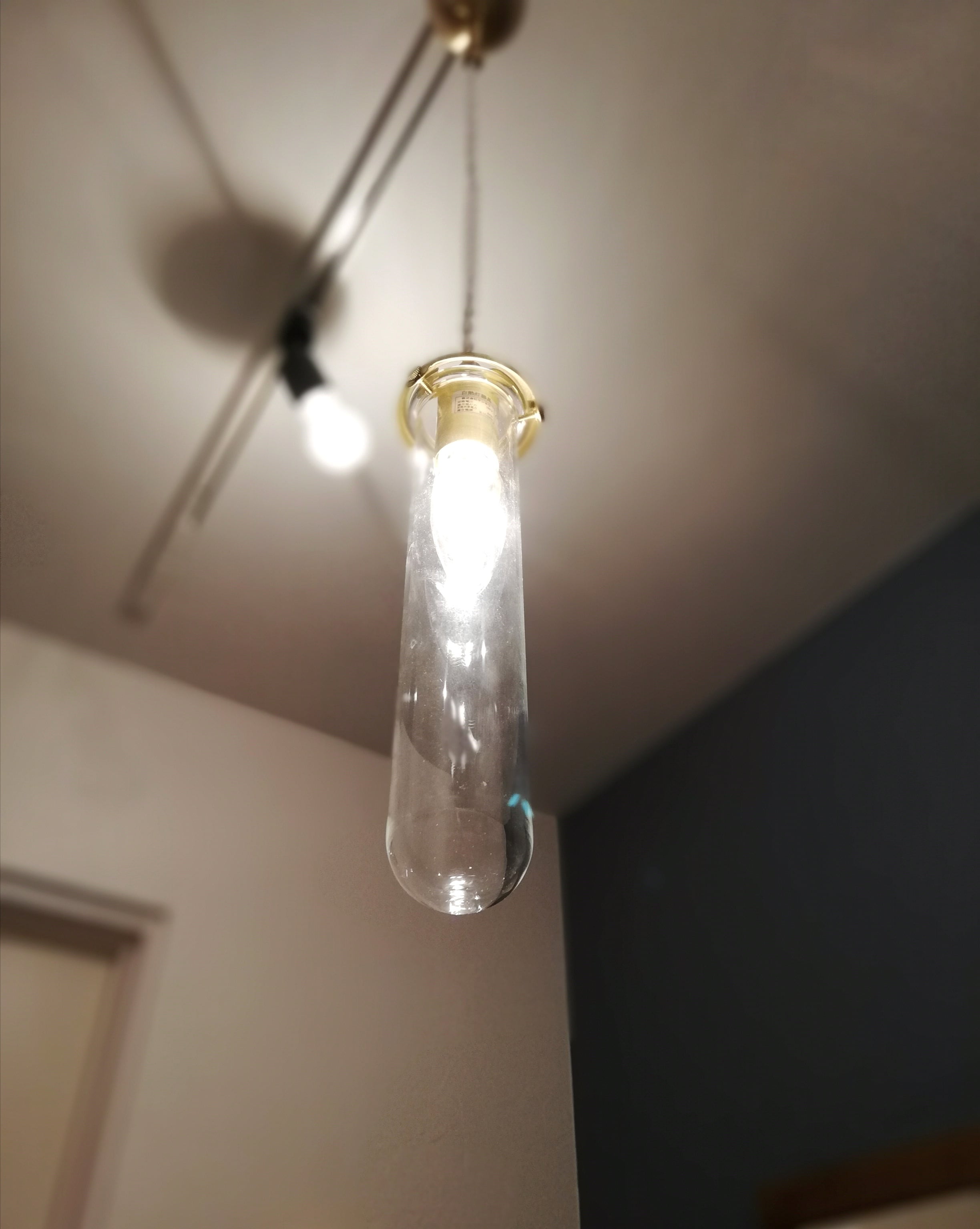 リカシツ 試験管×ペンダントライト | upcycle interior アップサイクル