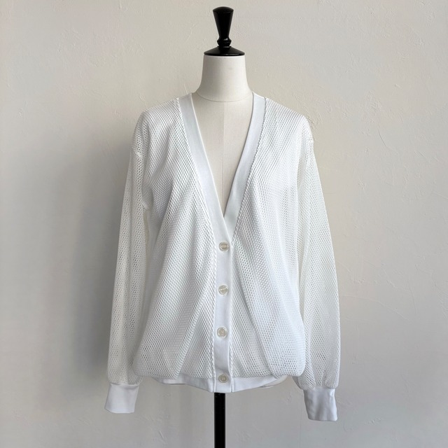 〈SELECT〉メッシュニットカーディガン 256104