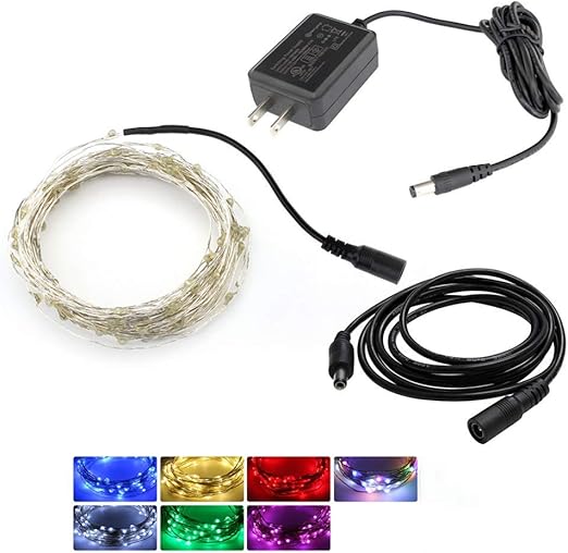 MELODAY DC電源延長ケーブル【10m】10メートル φ5.5mm×内径φ2.1mm AC 