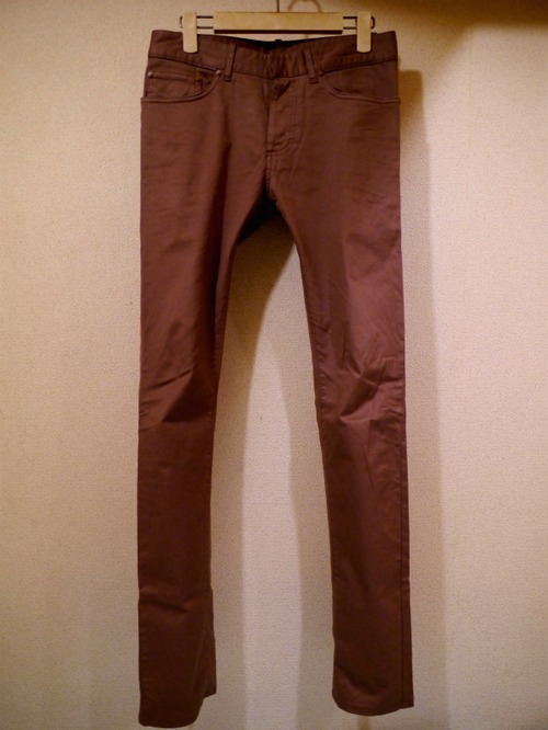 美品◆BALENCIAGA バレンシアガ ストレッチ混 コットンパンツ◆