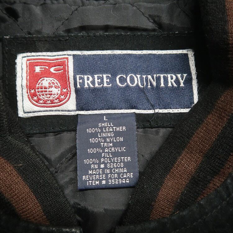 古着 FREE COUNTRY スエード レザージャケット ブルゾン 古着 FREE COUNTRY スエード レザージャケット ブルゾン