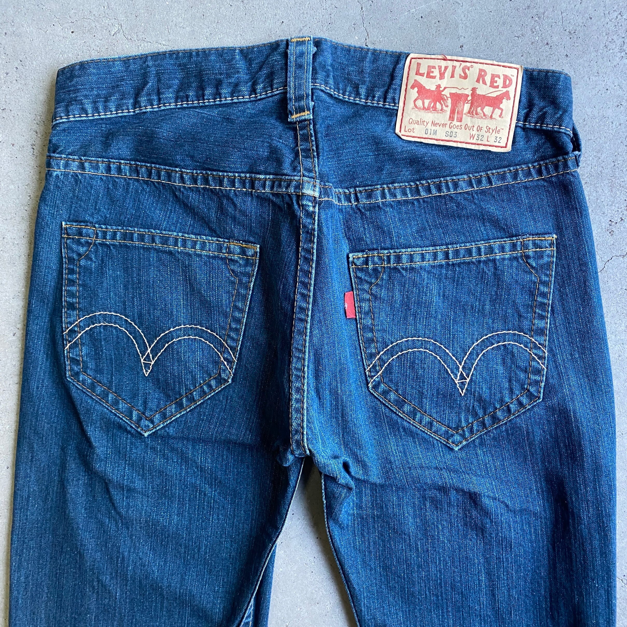 【新品未使用】希少なLEVI'S RED リーバイスレッド 07MS03 W33