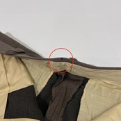J.PRESS ジェイプレス NEW ENGLAND MODEL ウール ツータック スラックスパンツ 74/ブラウンベージュ