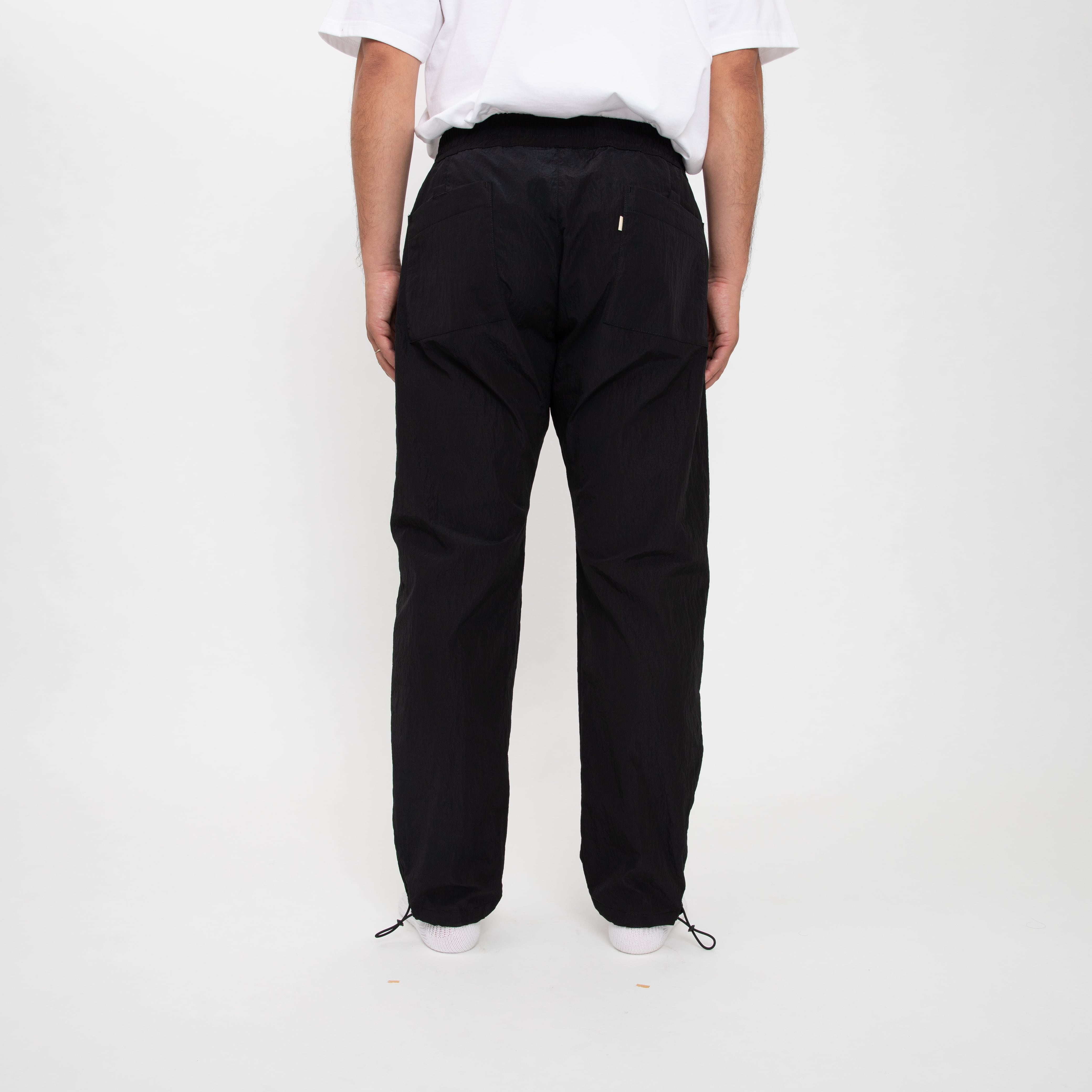 Ripstop Nylon Relax Tapered Pants (black) | OVY