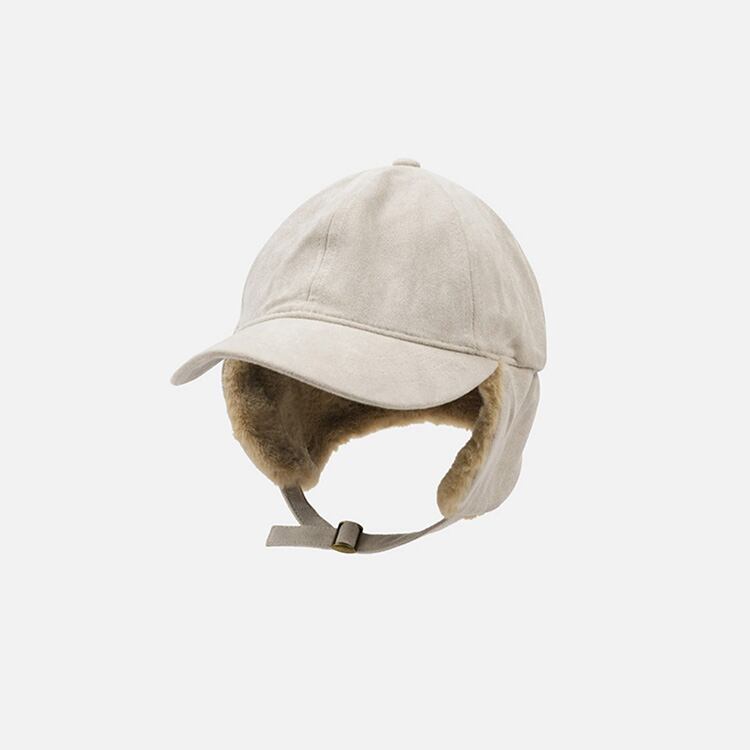 ★PLUS VELVET WINTER DUCK TAN HAT　　　A0400