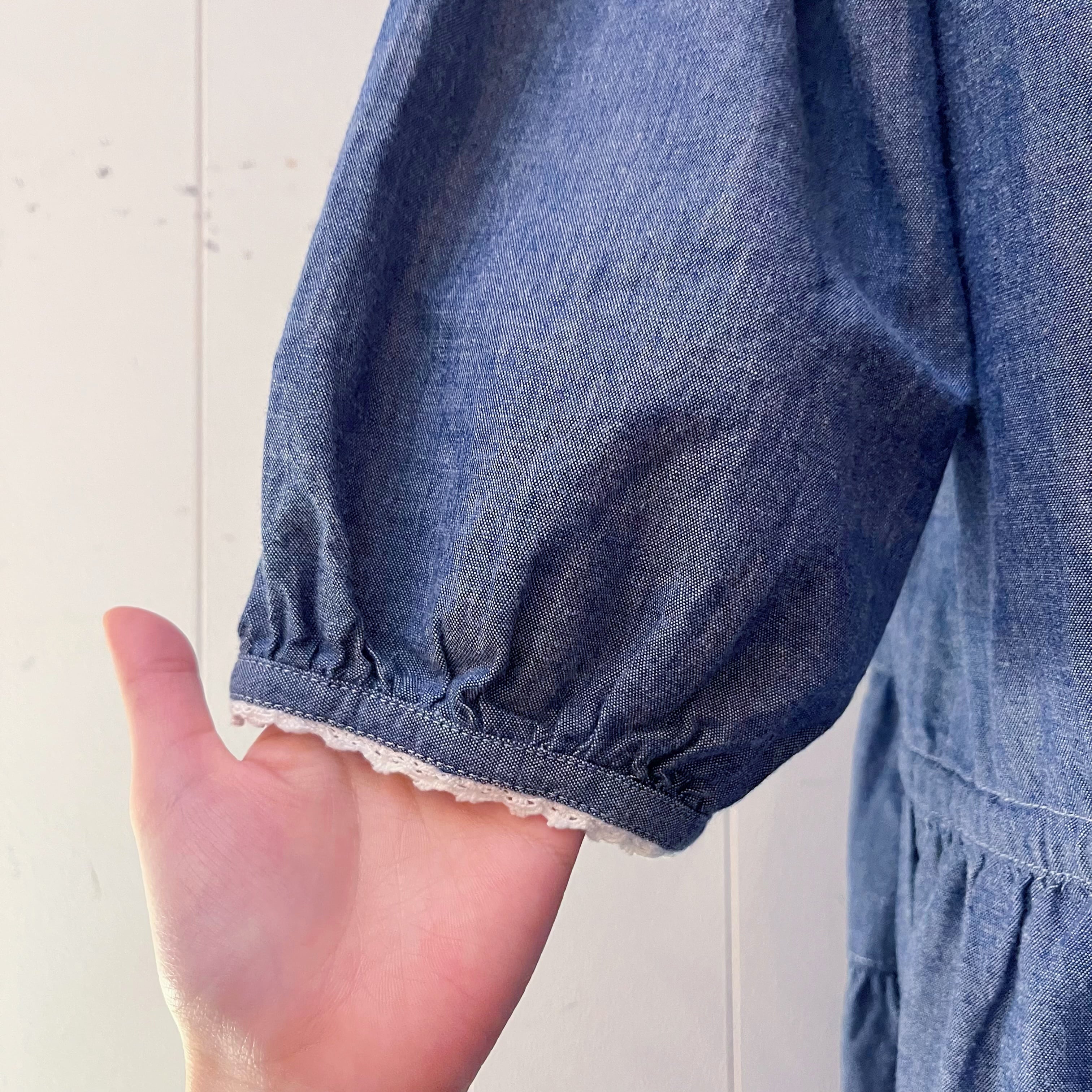 PINKHOUSE / dungaree ribbon gather one-piece