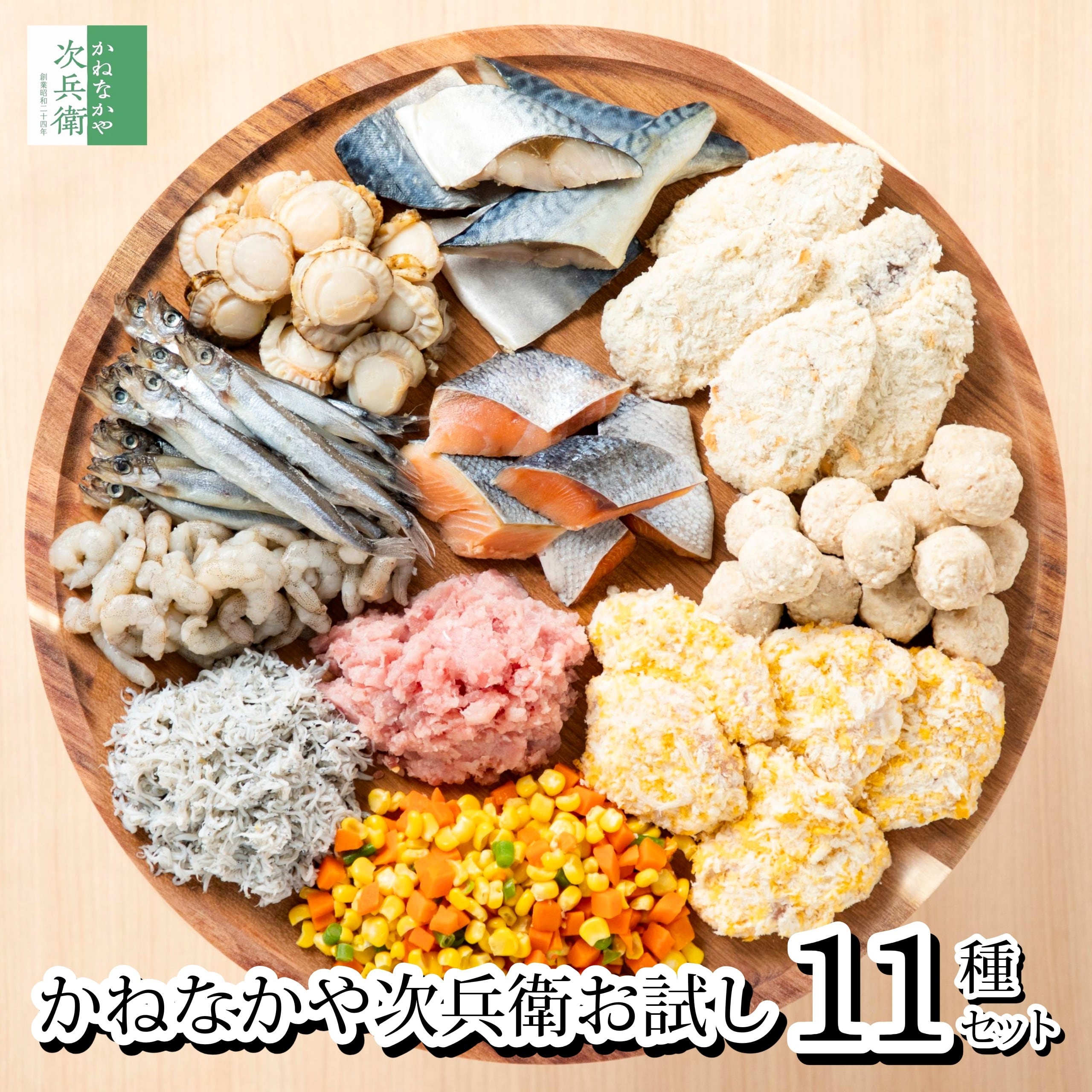 かねなかやのお試し11種セット 海鮮 揚げ物 魚 切り身 骨取り 色々な商品を少しずつお試しできるセットがほしい!お客様の声を商品化 専用レシピ付で調理も簡単 1商品につき2-3人分 小分け セットでお届け【C配送:冷凍】