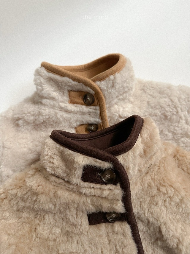 【予約/特典】mini robe / Reversible suede jacket