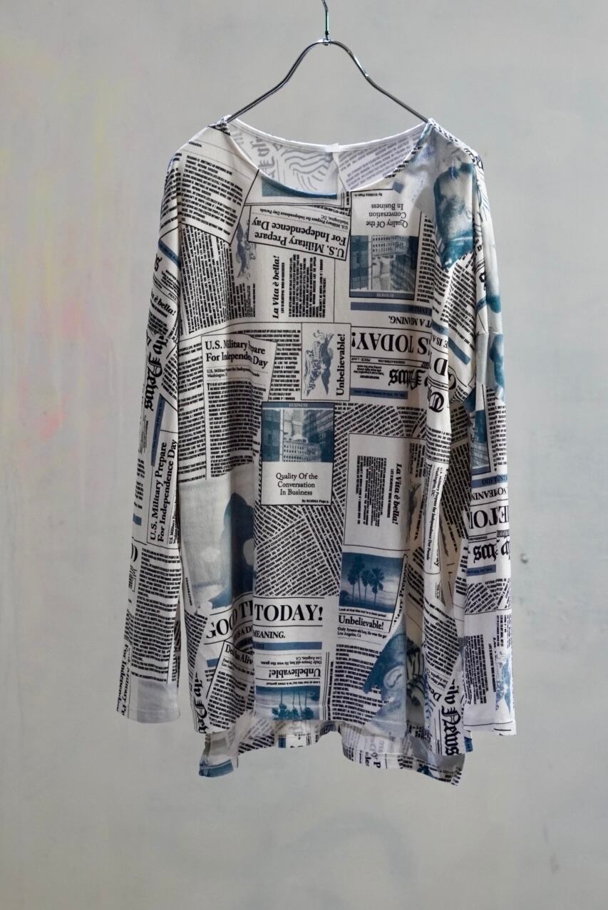 NEWS PAPER PATTERN CUTSEW |