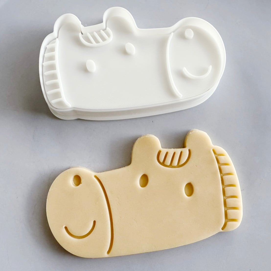 お正月】2026年 おうまサブレ クッキー型/馬（午）（スタンプ付き