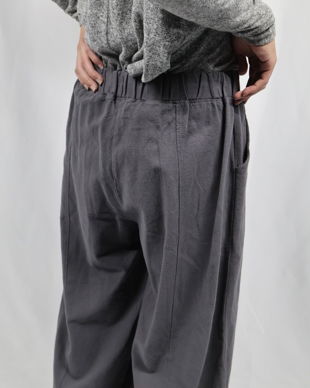 drapey grey sweatpants
