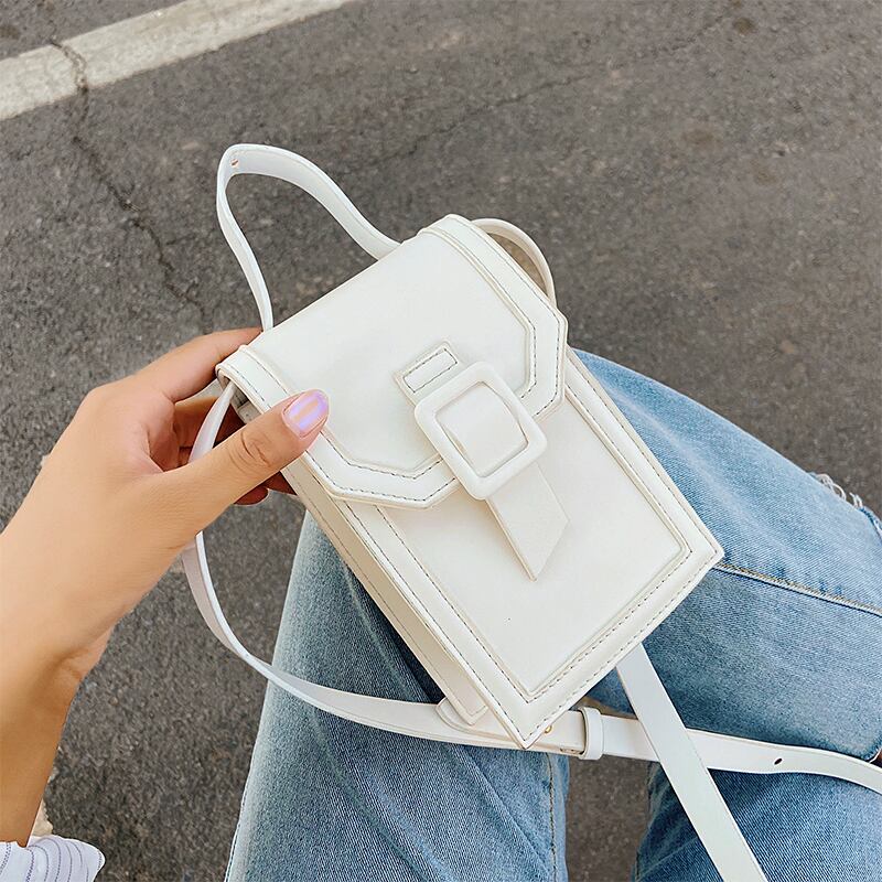 夏の小さなバッグレディースバッグ2020人気の新しい波ファッションハンドバッグショルダーメッセンジャーネット赤野生の携帯電話バッグ Tiancai_Wing_Bag3799569