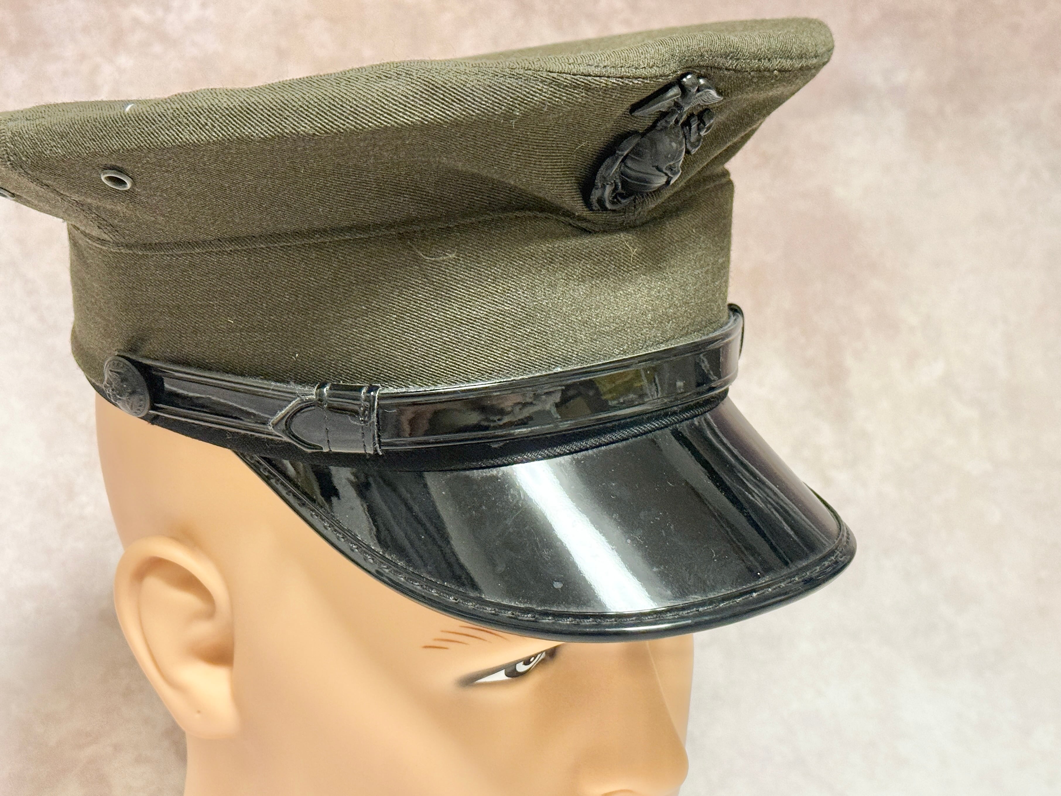 アメリカ軍　制帽当時物 USED】米軍 海兵隊 制帽 55cm | アイヘンバウム ミリタリア｜WWII