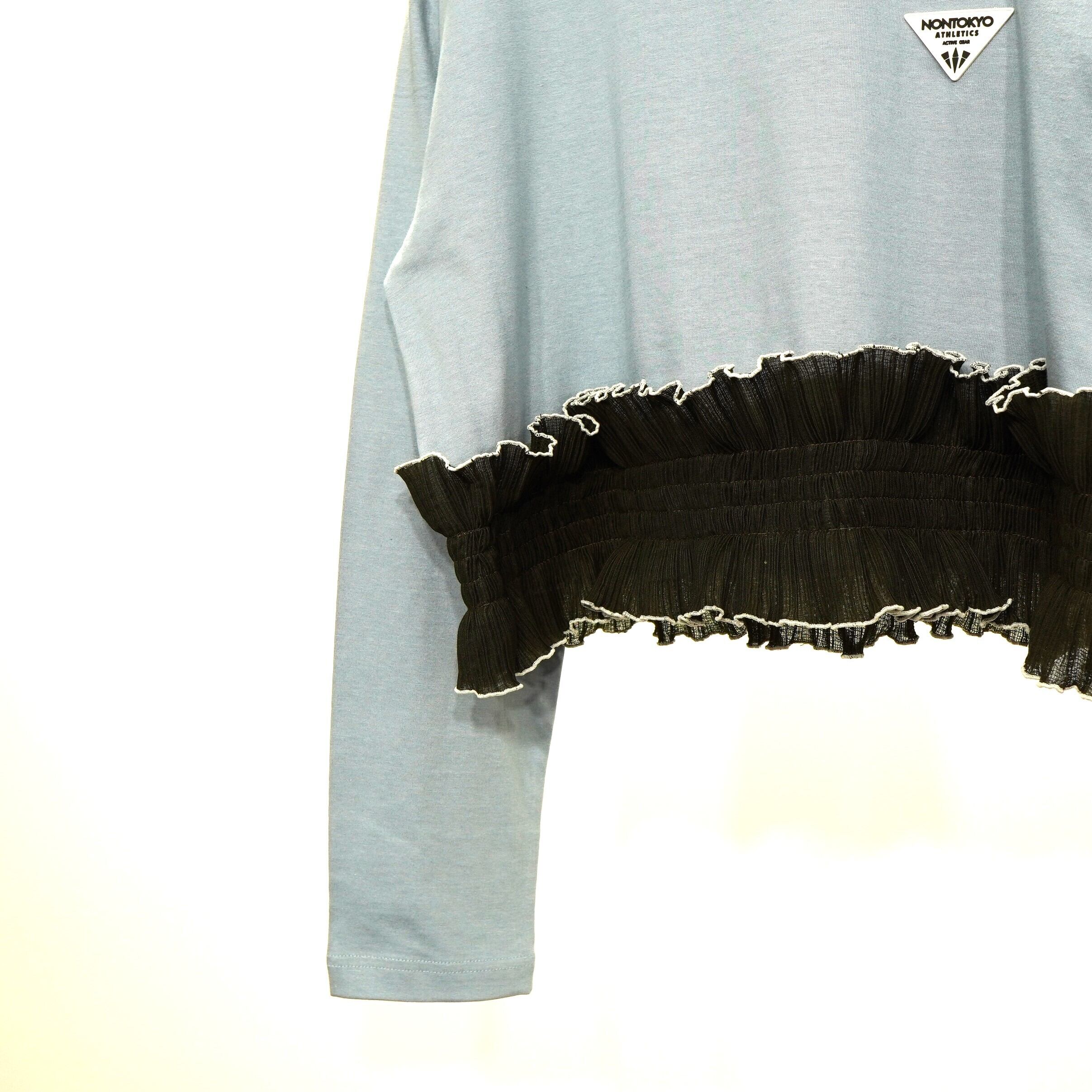 ノントーキョー PLEATS FRILL NO-SLEEVE C/S