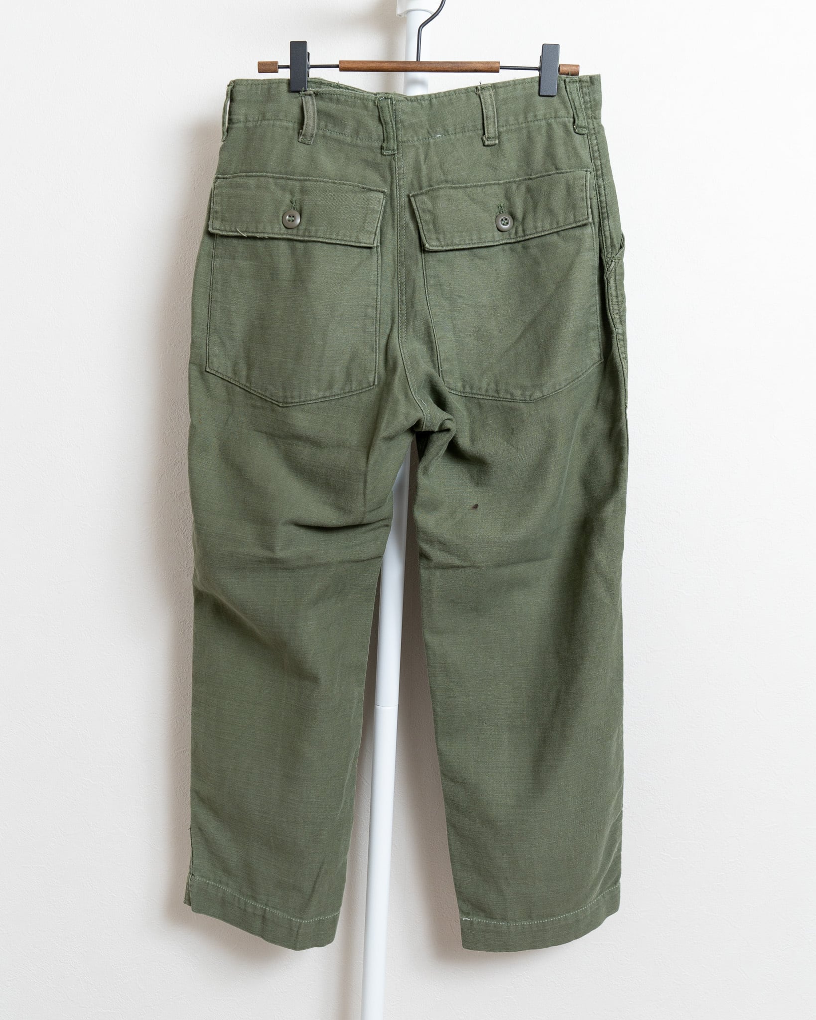 70s 米軍実物 OG107 Utility Pants ベイカーパンツ-