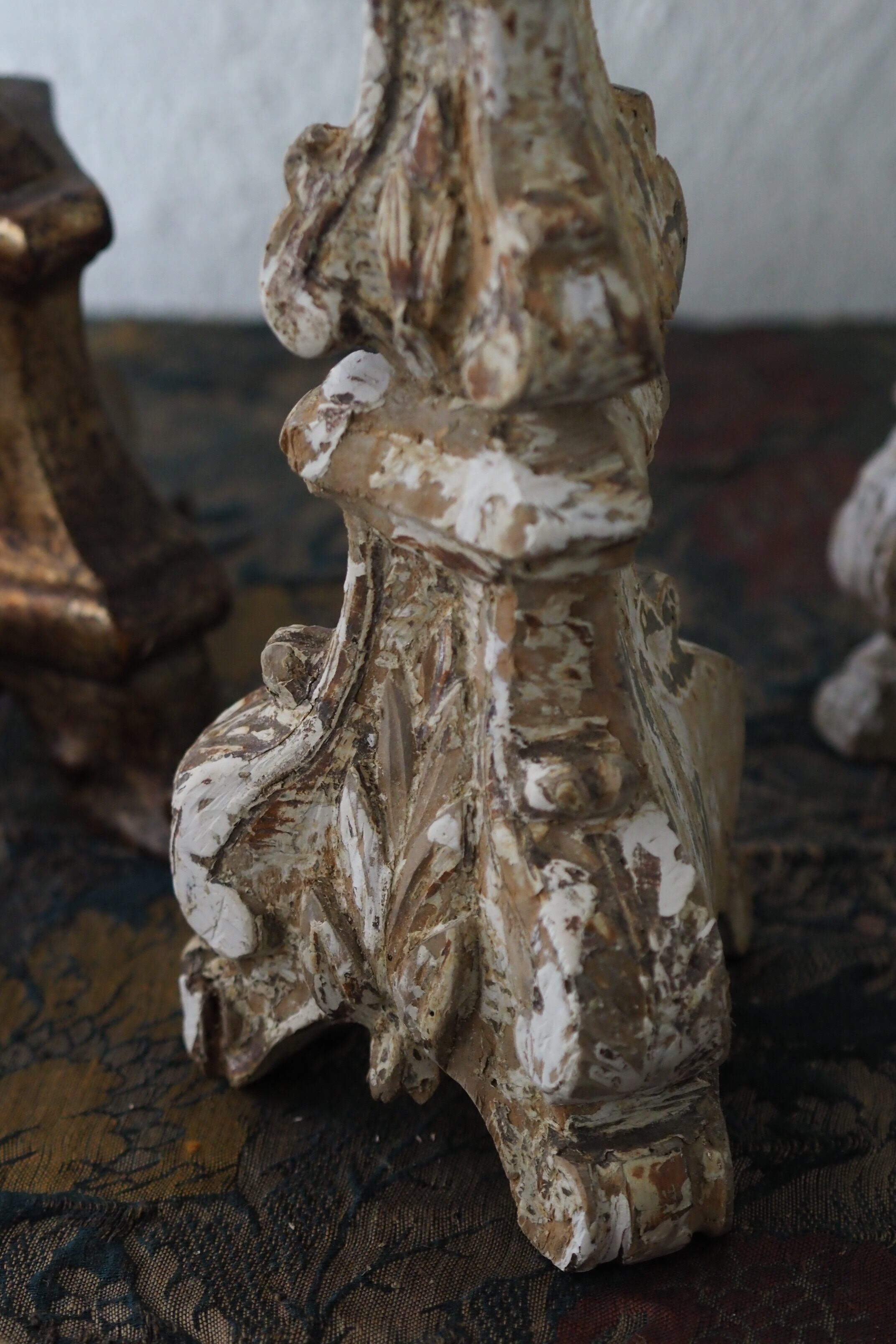 朽ちた燭台-antique candle stand | アンティーク.ヴィンテージ家具