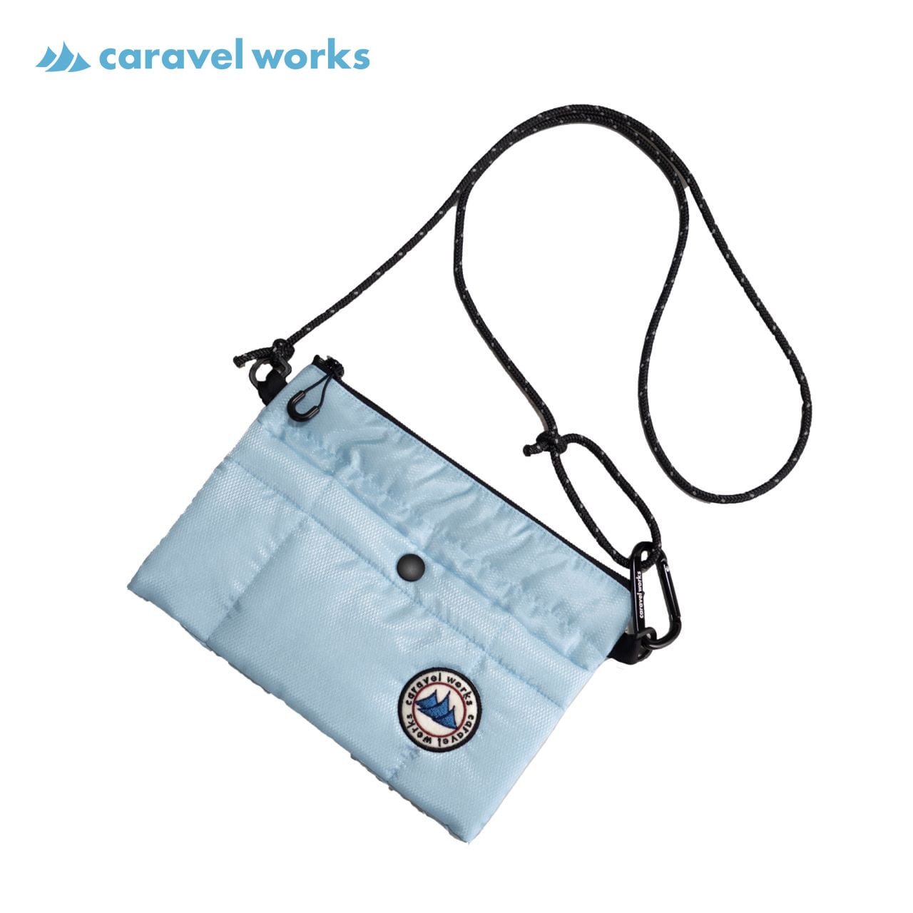 サコッシュ ( ライトブルー )