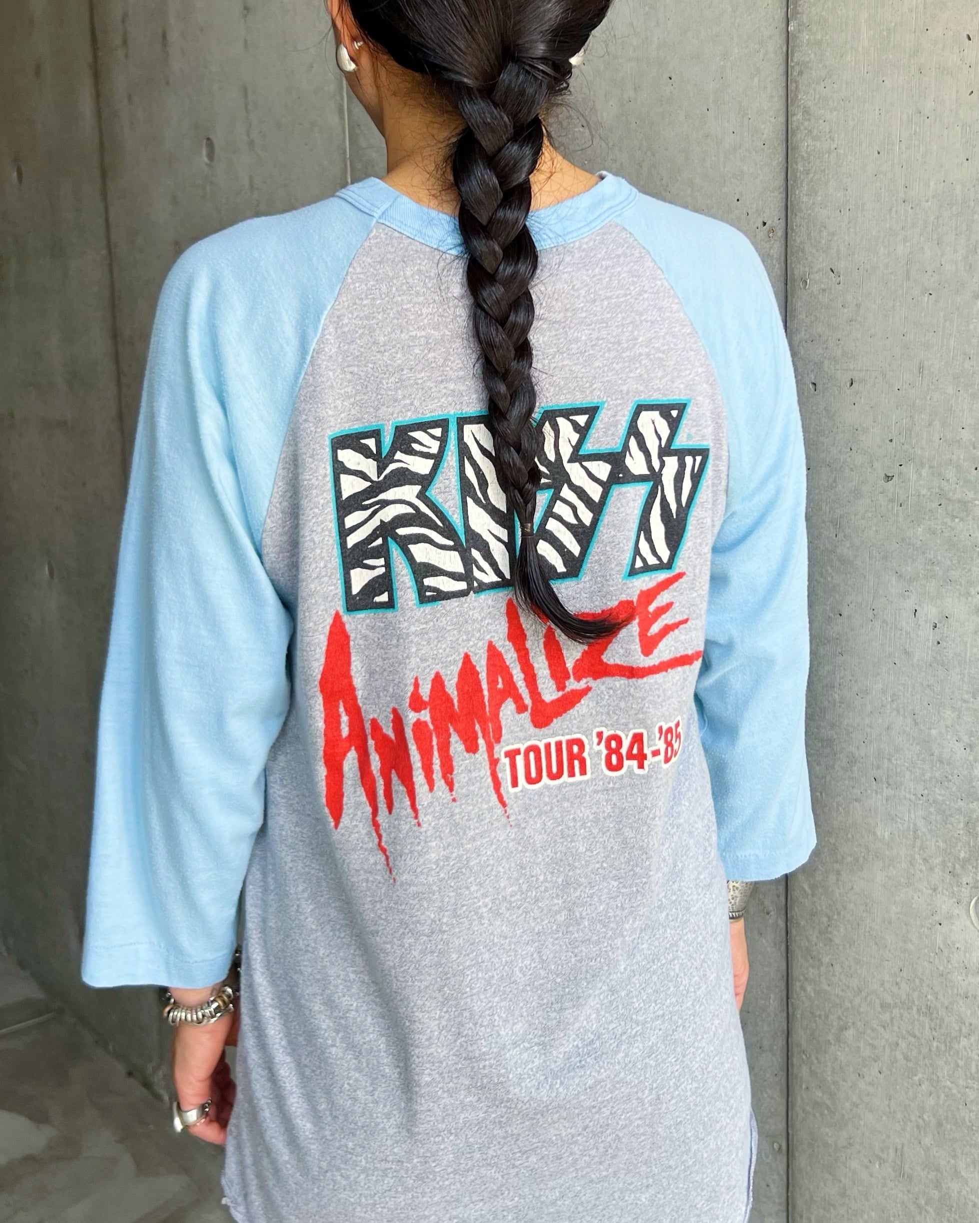 84s KISS ANIMALIZE TOUR ラグランTシャツ ヴィンテージ