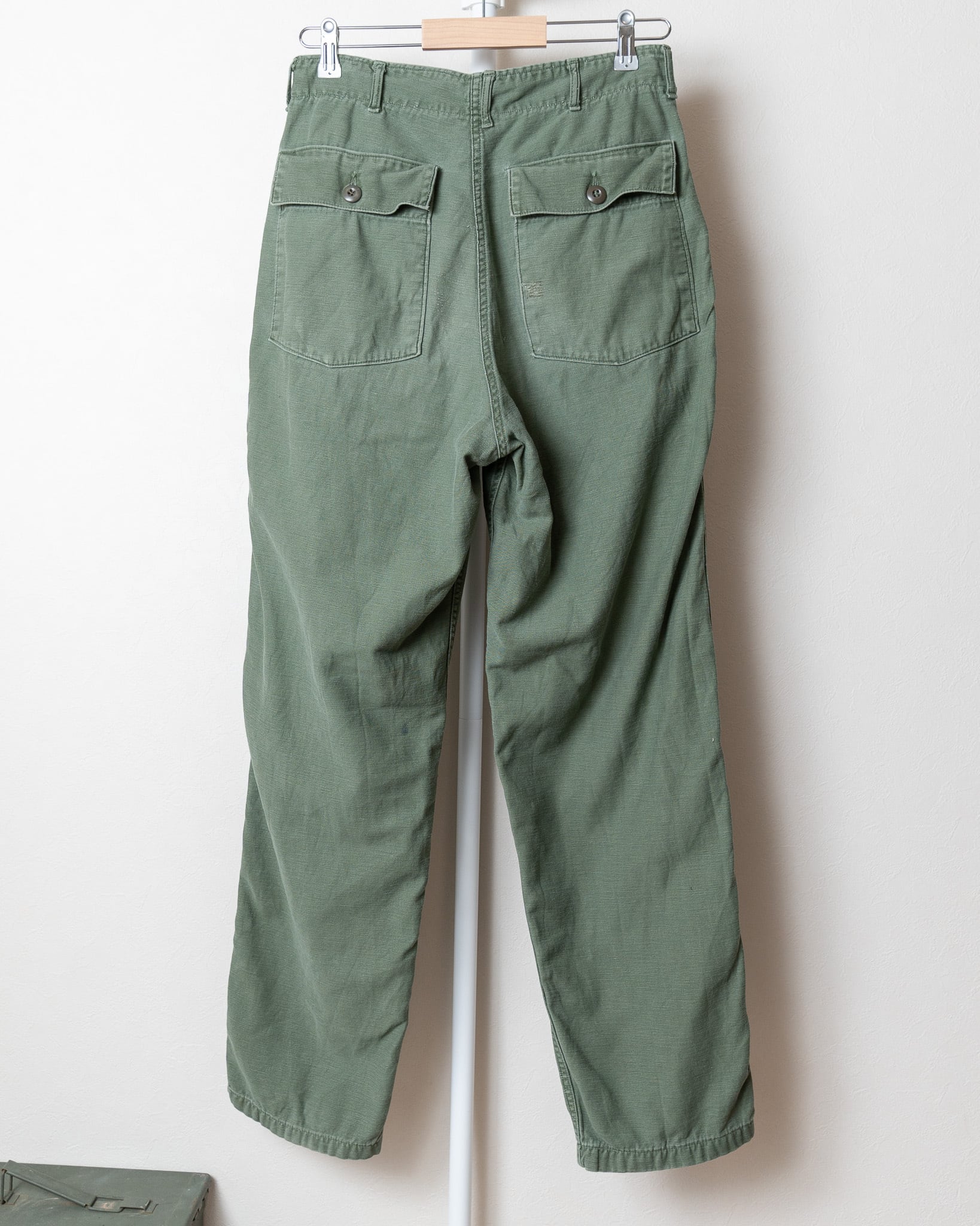 32×35】U.S.Army Utility Trousers OG-107 実物 米軍 ベイカーパンツ
