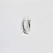 THIN HOOP -raised by wolves- with OVAL / レイズド・バイ・ウルヴス シンフープ ウィズ オーバル