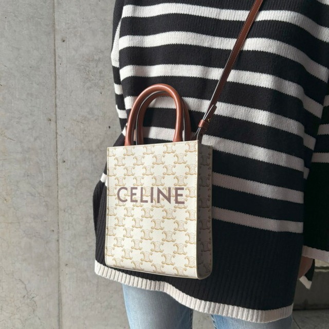 Used CELINE / Mini Vertical Cabas Hand Bag