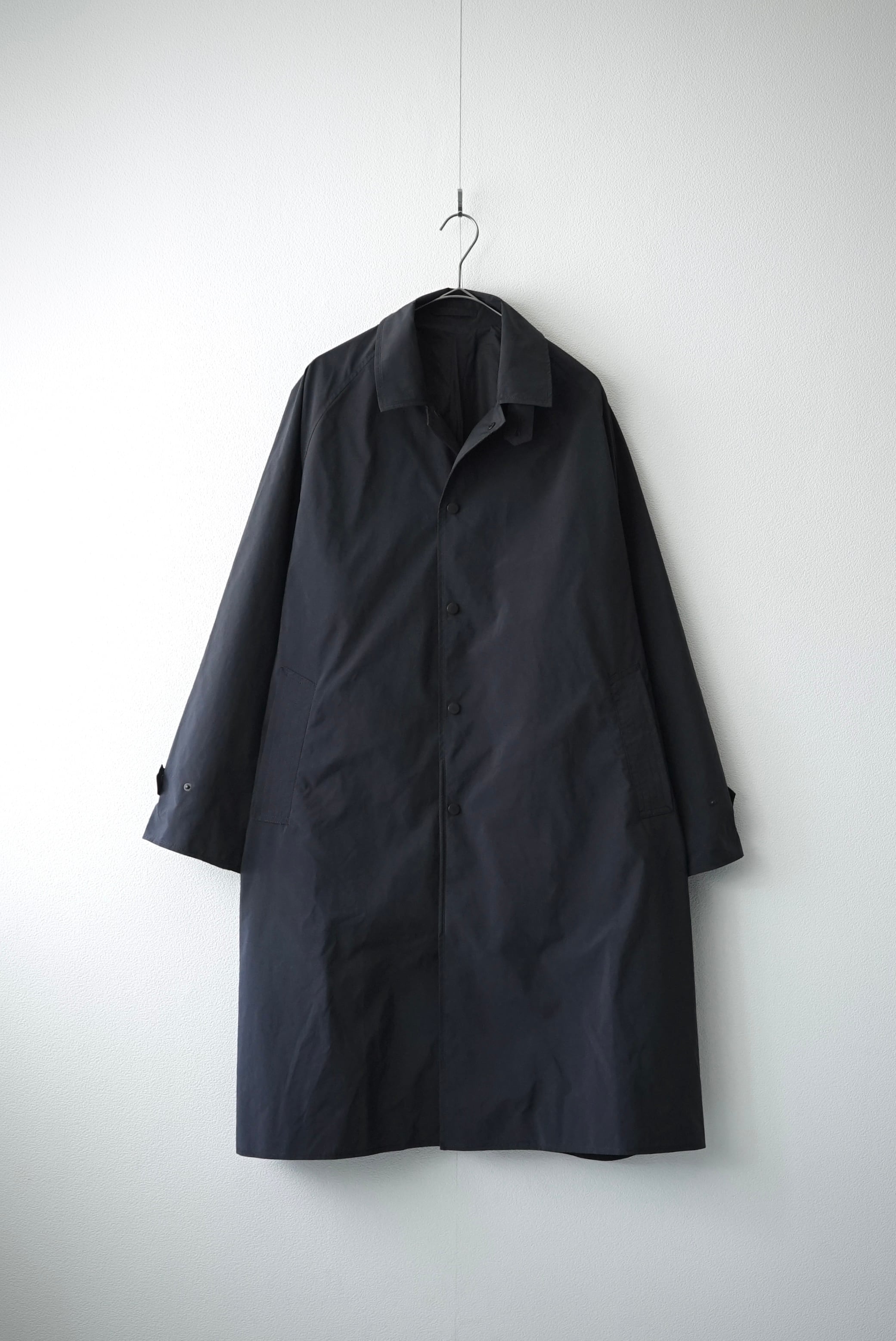 Lite_Milicloth / Mac Coat ( BLACK) | C O L I N A
