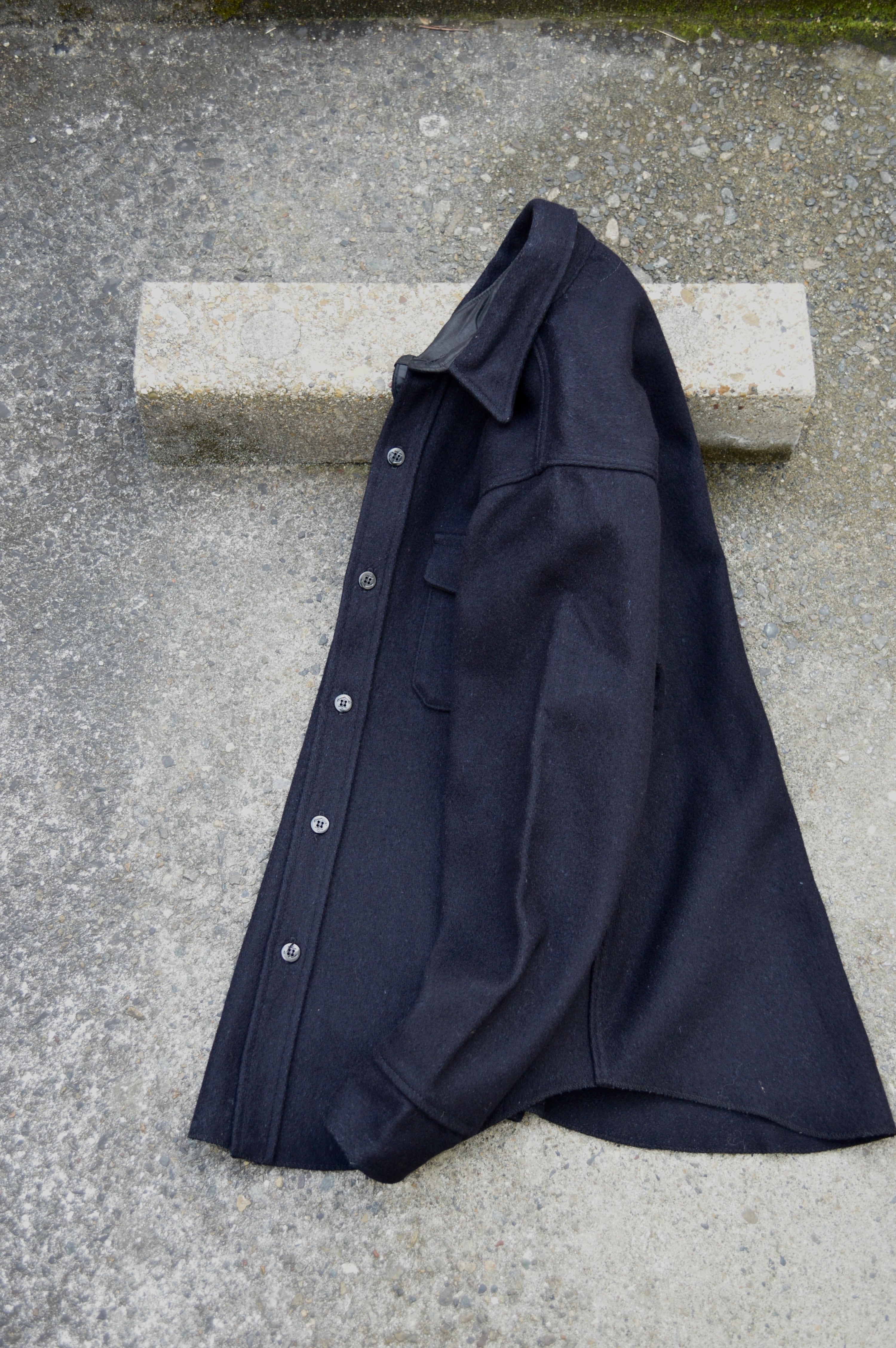 MELTON COMPANY 70s CPO JACKET Made in USA Melton Wool Shirts