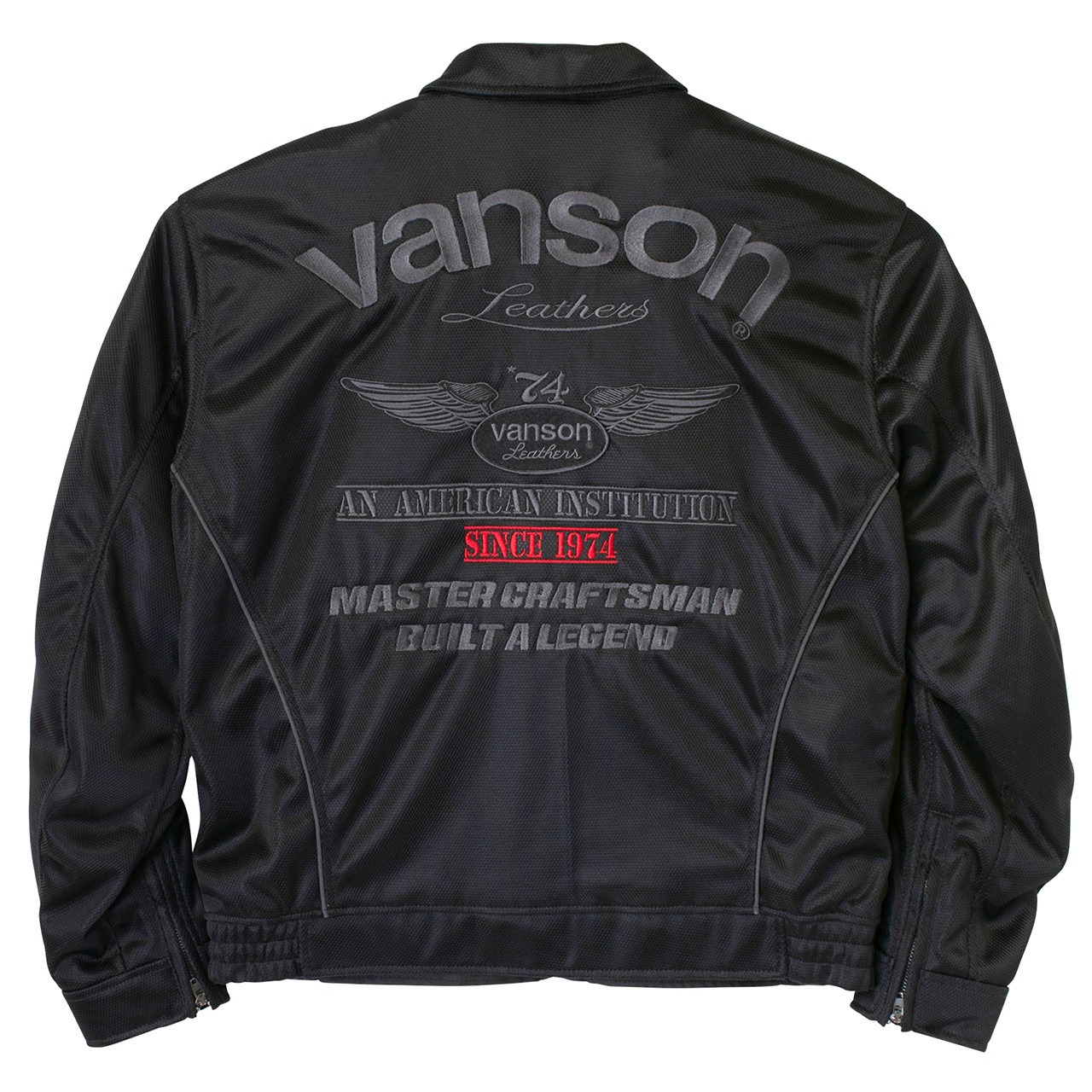 VS24103S メッシュスウィングトップジャケット | vansonleathers