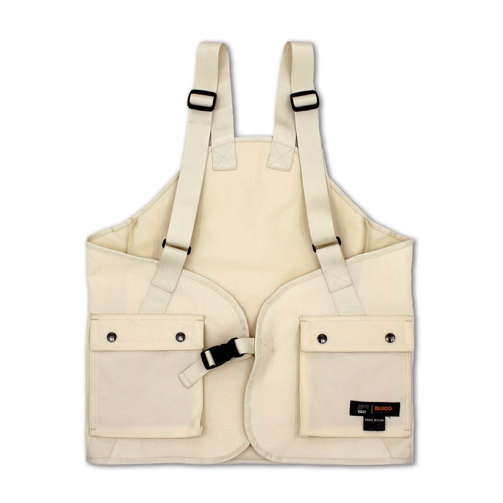 BLUCOxGREED THIRTEEN UTILITY VEST ブコ　ベスト BLUCOxGREED THIRTEEN UTILITY VEST ver.2 Ivory | DOG HOUSE GARAGE