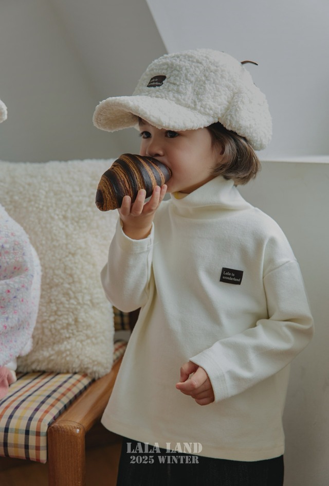 【予約商品】LALALAND / [bebe] Bear ear moon cap