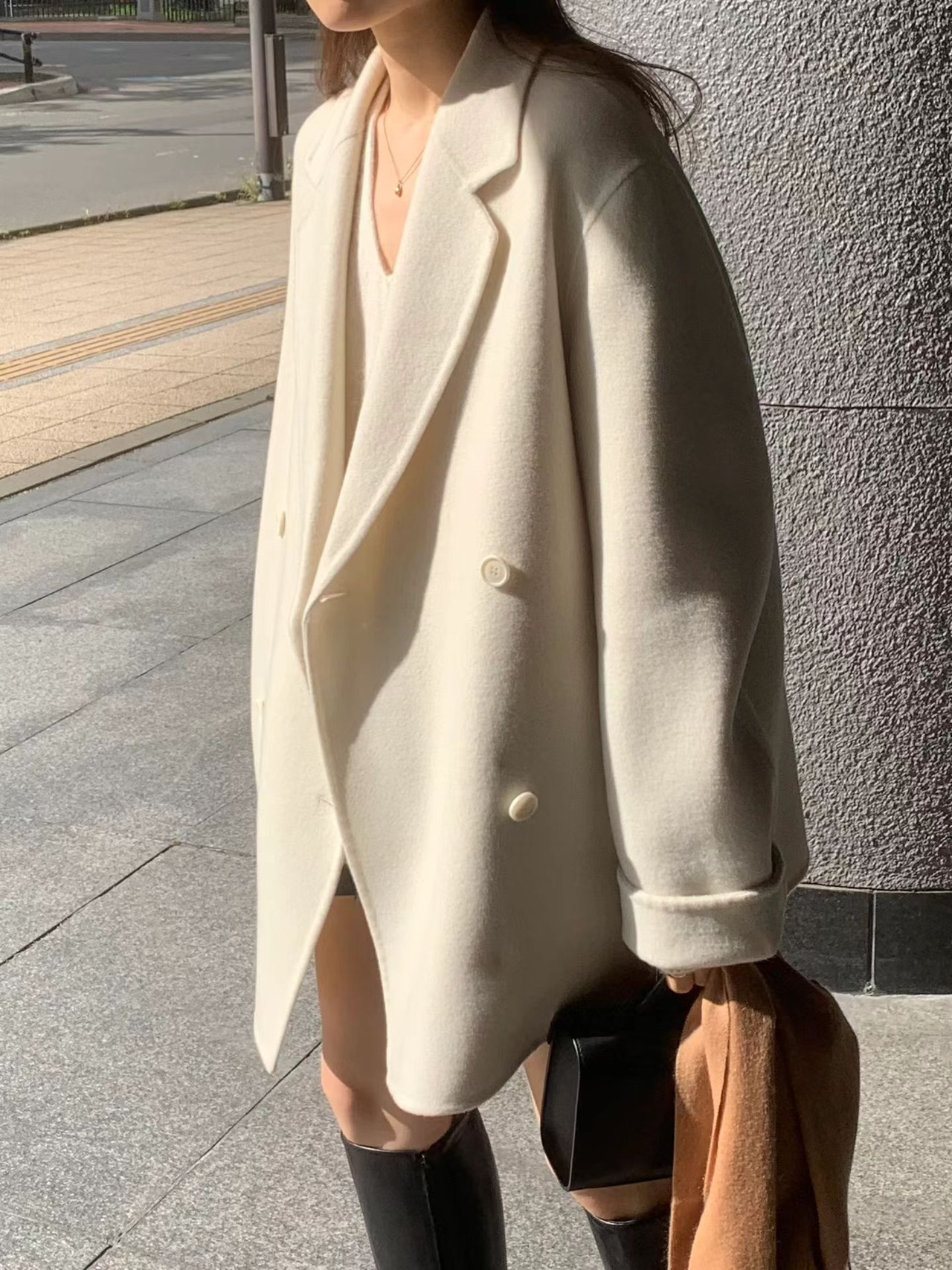 (予約) ounce / Bruni double coat 2color