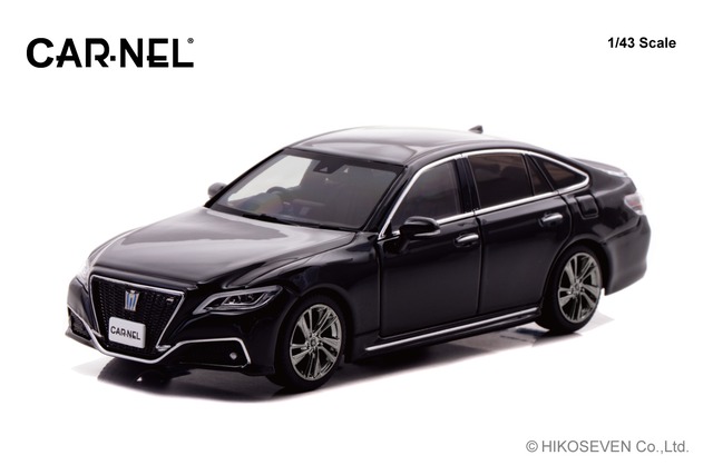 CAR・NEL（カーネル） 1/43 トヨタ クラウン ハイブリッド 3.5 RS Advance (GWS224) 2020 ブラック  CN432006