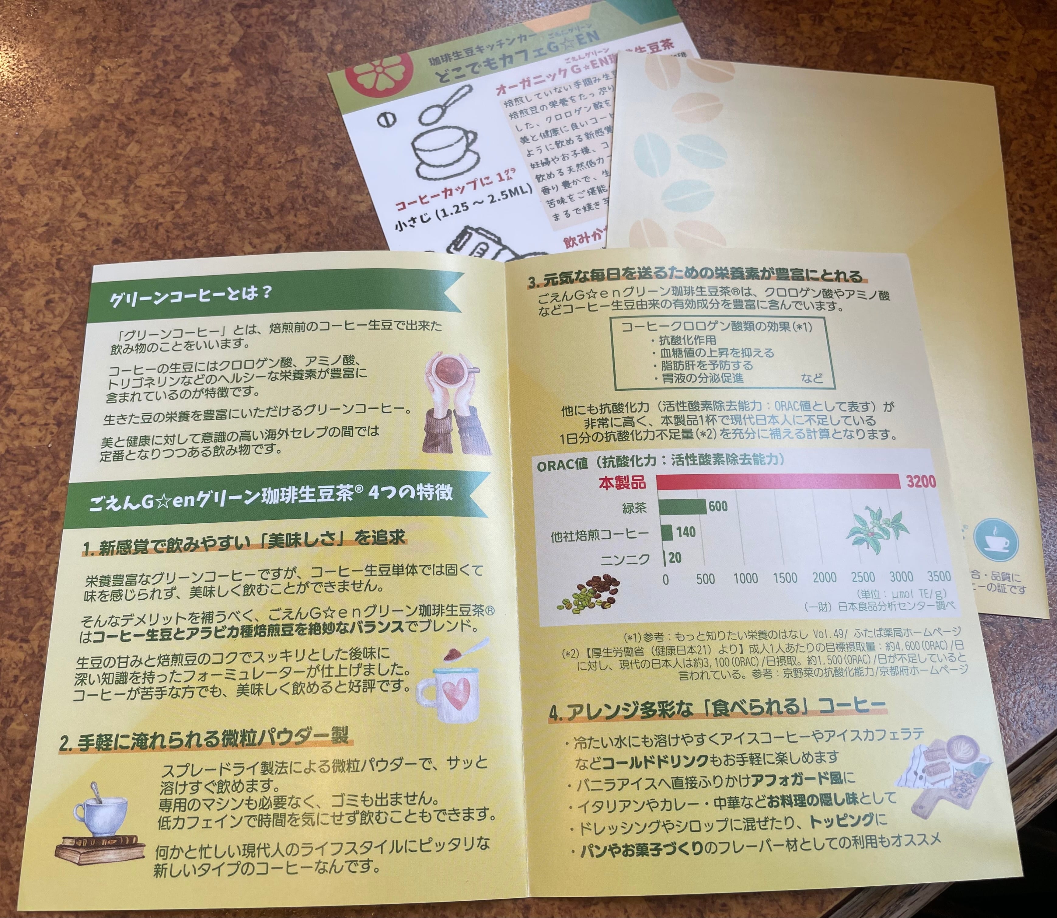 レシピ付き入門書］グリーンコーヒーの世界へようこそ | グリーン