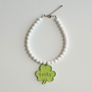 【予約】Pet Necklace Beads｜Clover