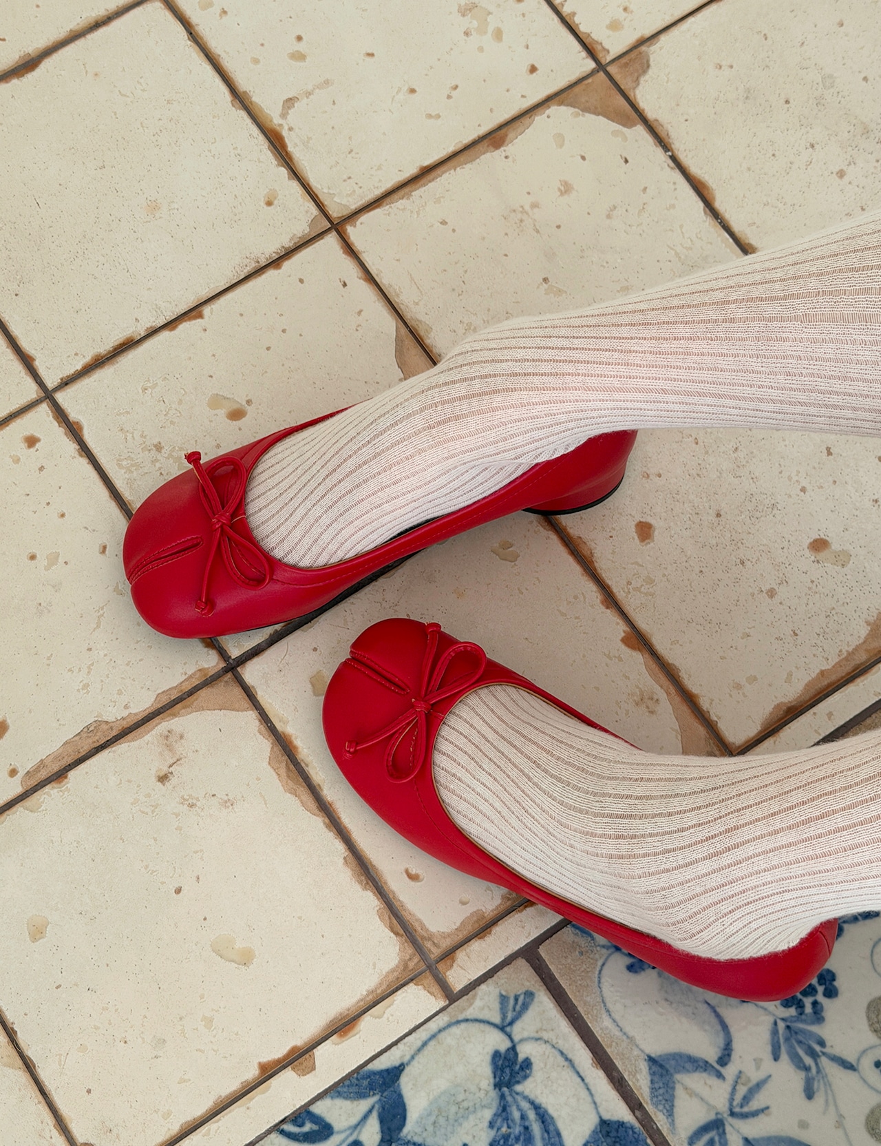【新作5%OFF・3日間】Tabi Ribbon Pumps_3colors