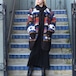 EU VINTAGE DESIGN OVER KNIT COAT/ヨーロッパ古着デザインオーバーニットコート