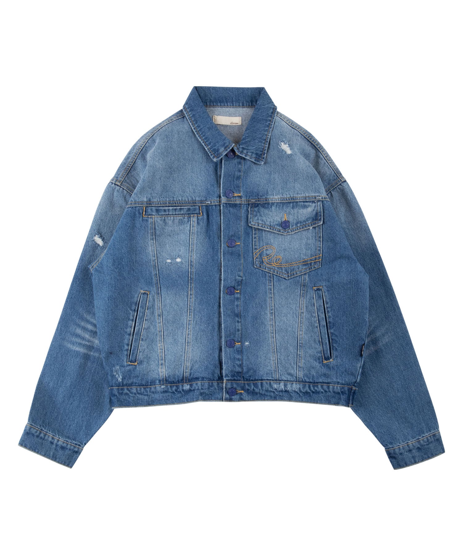 Re:room】VINTAGE DROP SHOULDER DENIM JACKET［REJ113］ | #Re:room ...