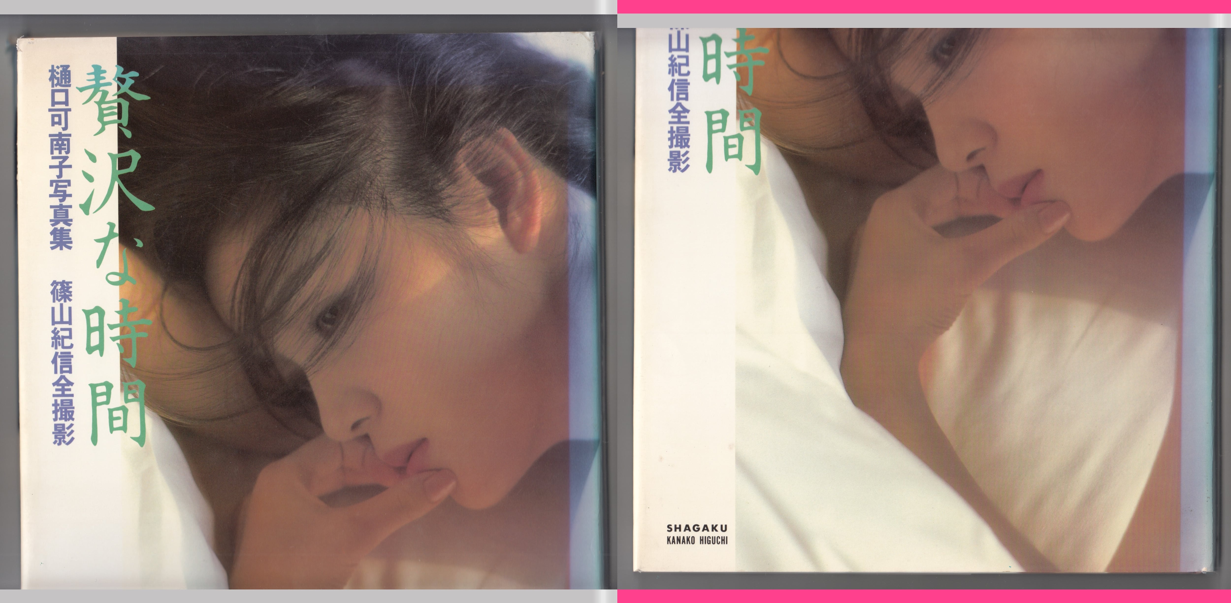 名作写真館 07 篠山紀信 1 樋口可南子 篠山紀信 撮影 贅沢な時間 樋口可南子写真集 | PAY ID