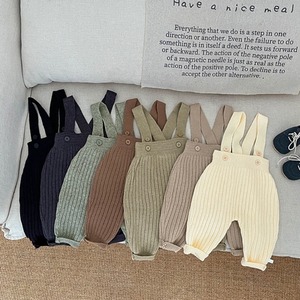 【BABY】カジュアルニットサロペット