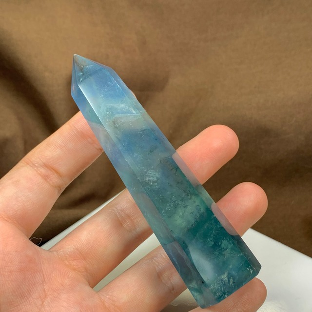 3.ブルー×グリーン グラデーションフローライトポイント